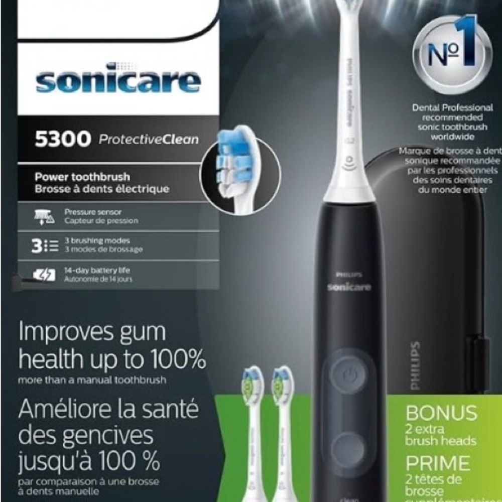 New Philips Sonicare 5300 ProtectiveClean Electric Toothbrush